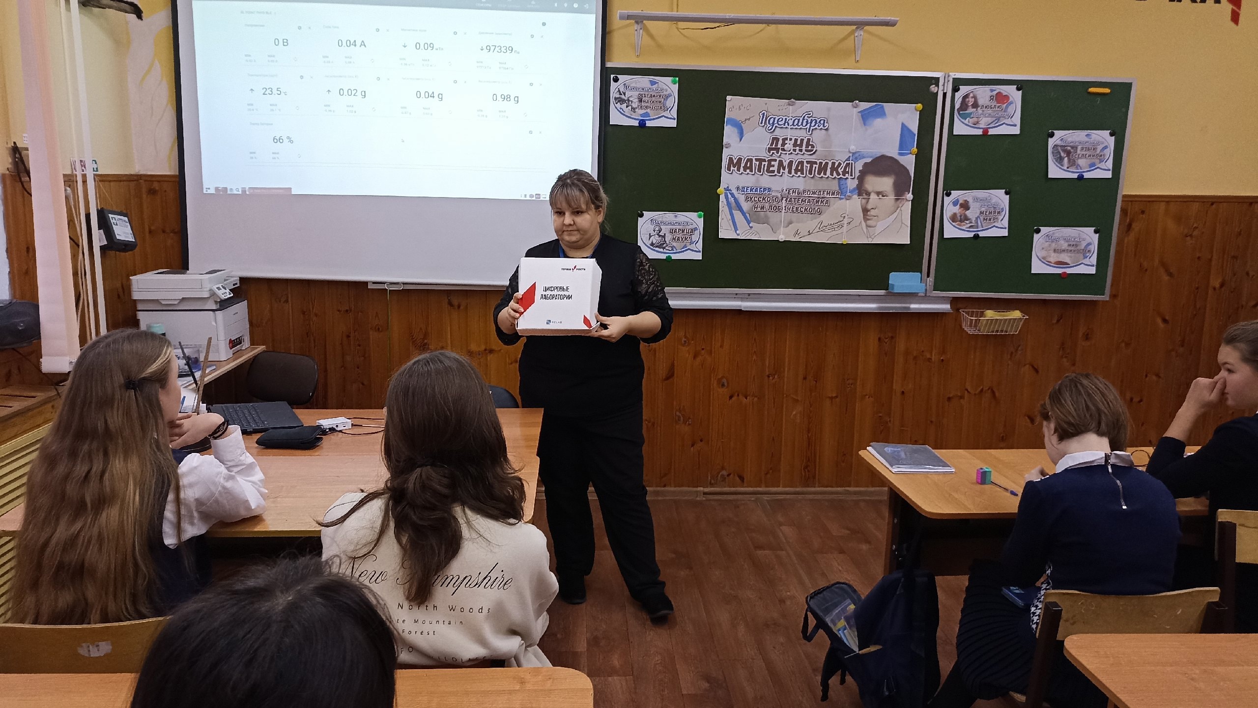 Внеурочное занятие по физике.