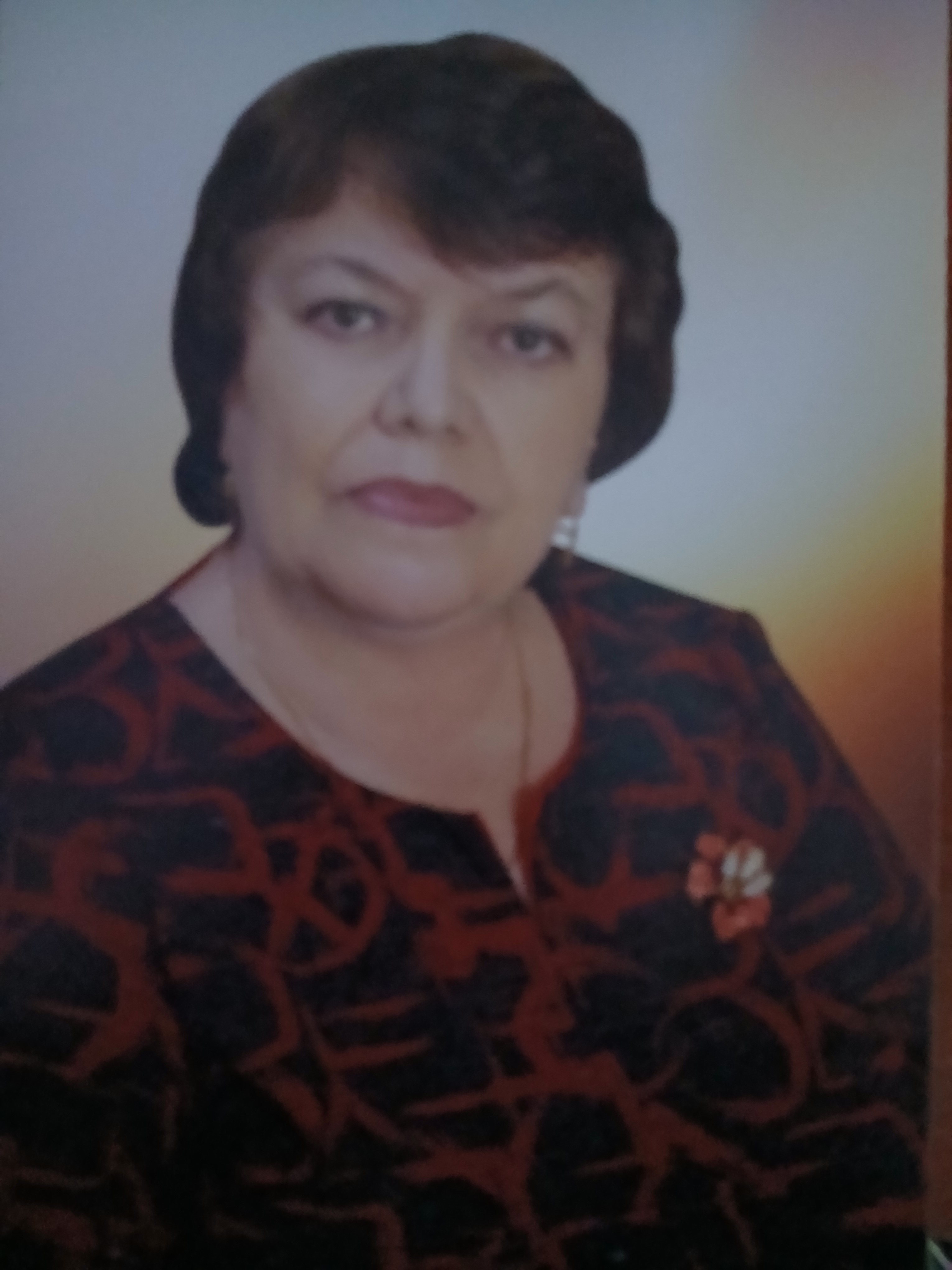Бочарова Валентина Ивановна.